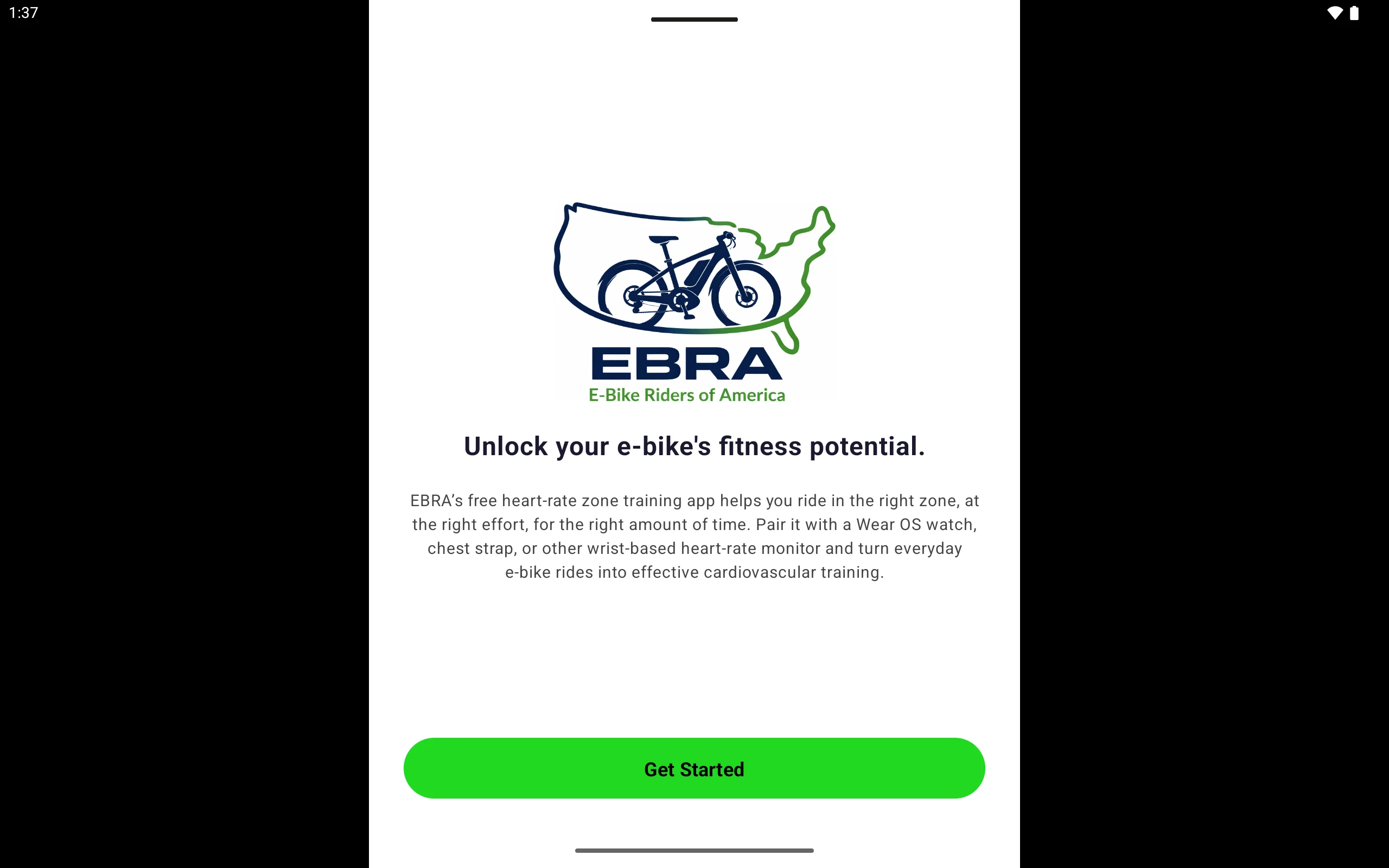 EBRA Zone Trainer screenshot